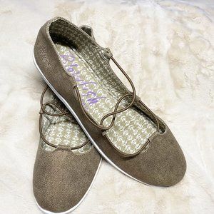 Blowfish Malibu Gatsby Flats – Women's 13M – Copper Metallic